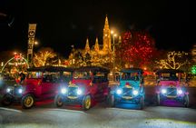 Tour of three Christmas markets in Vienna in an electric classic car