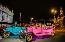 Tour of four Christmas markets in Vienna in an electric classic car