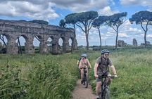 Appian Way and Catacombs E-Bike Private Tour with Transfer