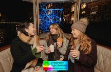 Amsterdam Light Festival canal cruise on a luxury boat with drinks