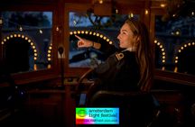 Amsterdam Light Festival canal cruise on a luxury boat with drinks