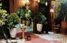 Marrakech Moroccan restaurant dining experience with traditional music