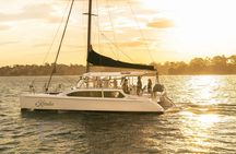 Sunset and sparkle harbor cruise