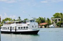 Miami celebrity boat tour and skyline views