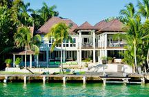 Miami celebrity boat tour and skyline views