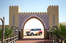 Abu Dhabi sunrise desert adventure with dune bashing and camel ride