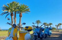 Vintage style electric scooter rental