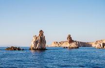 Two-hour private sunset cruise in Milos