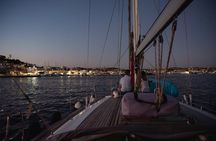 Two-hour private sunset cruise in Milos