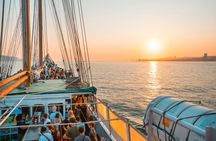 Lisbon boat party and sunset sailing tour
