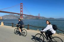 Golden Gate Bridge bike rental with Sausalito ferry return tickets