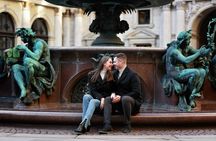 Private romantic urban and street photoshoot