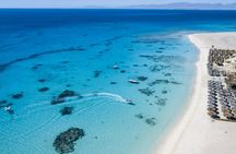 Mahmya Giftun Island sunset with full-day snorkeling cruise and beach in Hurghada