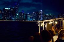Miami night skyline cruise with premium open bar and views