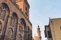 Old Cairo Mosque, churches, and New Grand Museum by plane from Sharm
