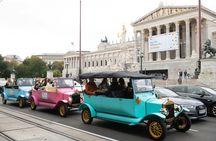 Vienna private exploration in an electric vintage car