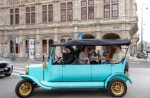 Vienna private exploration in an electric vintage car