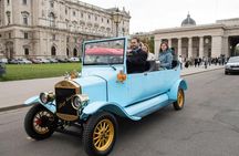 Vienna sightseeing tour in vintage-style electric car