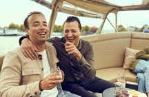 Amsterdam Canal Booze Cruise with Unlimited Drinks