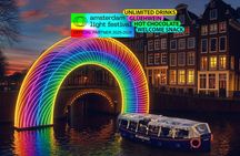 Amsterdam Light Festival cruise with open bar