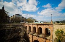 Luxembourg City sightseeing bus tour with audio guide
