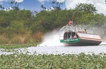 Everglades airboat adventure tour with transportation