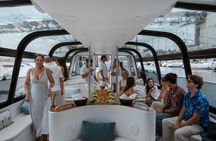 Morning cruise with coffee and pastel de nata in Lisbon