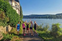 Small-group guided running city tour in Aachen