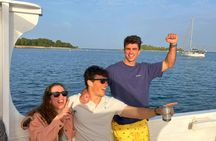 Sunset boat trip in Alcudia Bay with tapas and snorkelling