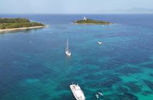 Sunset boat trip in Alcudia Bay with tapas and snorkelling