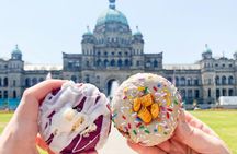 Victoria's scenic downtown doughnut tour with harbour views