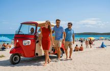 Tour of Olbia in Tuk-Tuk with a stop at Pittulongu beach