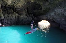 Stand-up paddle adventure along the Albufeira coastline