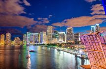 Miami night skyline cruise with premium open bar and views