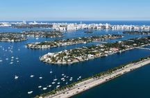 Champagne sightseeing cruise on pirate ship with Miami skyline views