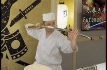 Sushi-making class with samurai performance in Asakusa