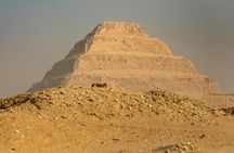 Saqqara Pyramids, Tombs, Serapeum and Grand Museum by plane from Sharm