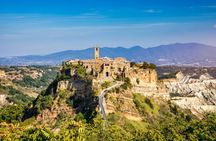 Orvieto and Civita E-Bike tour with private transfer from Rome