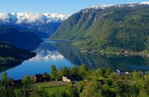 Hardangerfjord, Voss gondola and waterfalls guided tour