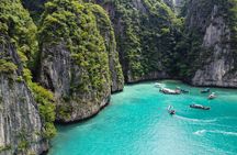 Phi Phi archipelago and Krabi 4 Islands full‑day speedboat tour