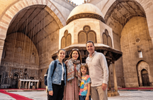 Old Cairo Mosque, churches, and New Grand Museum by plane from Sharm