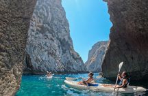 Capri kayak tour of caves and beaches
