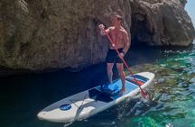 Capri caves and beaches tour on paddleboard