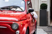 Milano highlights 30 minutes private tour by vintage car