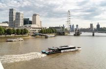 London 1‑day one-way river cruise and hop‑on hop‑off bus tour combo