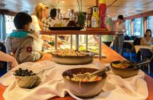 Prague dinner cruise on the Vltava River with hotel transfers