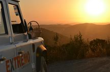 Algarve sunset 4x4 jeep safari with sparkling wine from Albufeira