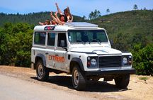 Algarve sunset 4x4 jeep safari with sparkling wine from Portimão
