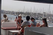 Malvarrosa and Patacona beach catamaran tour with drink