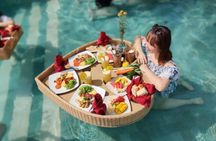 Sunrise yoga, floating breakfast and rice terrace trekking in Bali